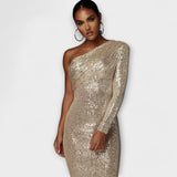 Rita - Robe de Soirée avec Décolleté Croisé