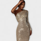 Rita - Robe de Soirée avec Décolleté Croisé