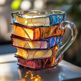 Tasse Unique en 3D pour les Passionnés de Littérature
