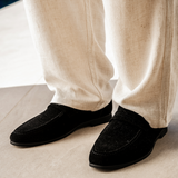 Julian | Loafer en Suède Casual Business pour Hommes