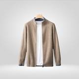 Gilet en Mélange de Cachemire de Luxe pour Hommes – Veste Douce, Chaude et Intemporelle