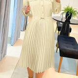 Andreia - Robe Formelle en Coton