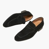 Julian | Loafer en Suède Casual Business pour Hommes
