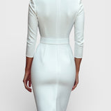 Camilla | Robe Enveloppante Élégante Cintrée