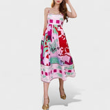 Nazaré - Robe Colorée de Printemps