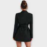 Zélia - Robe Blazer avec Décolleté en V