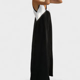 Lara - Robe Longue Bicolore