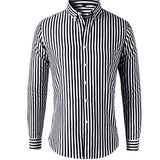 Ezra | Chemise rayée classique avec une touche moderne