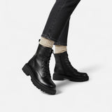 Ancienne Monde | Bottines d’Hiver Chaudes à Semelle Plateforme