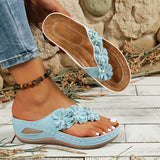 Sandales Confort Fleuries Élora