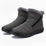 Bottes en coton mi-mollet pour femmes, chaudes pour l’hiver