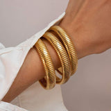 Bracelet cannelé