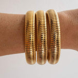 Bracelet cannelé