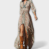 Yolanda - Robe Maxi Bohème Décontractée