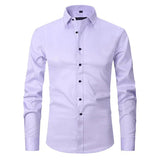 Braony | Chemise à manches longues classique pour hommes avec coupe moderne Slim-Fit