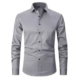 Braony | Chemise à manches longues classique pour hommes avec coupe moderne Slim-Fit