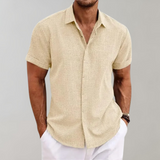 Oliver | Chemise en lin à manches courtes légères