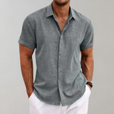 Oliver | Chemise en lin à manches courtes légères
