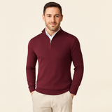 ZAAN Original | Pull Luxe pour Hommes avec Col Zippé