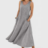Zoé - Robe Confortable en Longueur