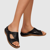 Yvonne - Sandale en cuir confortable