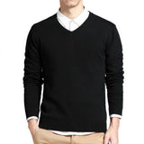 Sanderijn™ Pull Classique pour Hommes avec Col en V