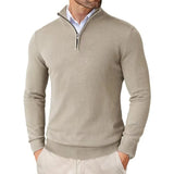 ZAAN Original | Pull Luxe pour Hommes avec Col Zippé