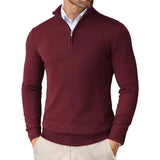 ZAAN Original | Pull Luxe pour Hommes avec Col Zippé