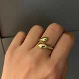Bague volumineuse