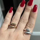 Bague volumineuse