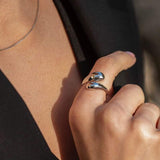 Bague volumineuse