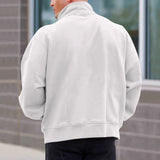 Lorenzo Bianchi | Pull pour Homme Luxe avec Fermeture Éclair Courte et Style Intemporel
