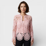 Sabina – Blouse Moderne avec Détail Creux