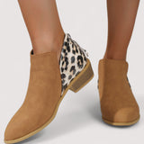 Nicole - Bottes en daim élégantes