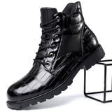 Bottes de Luxe Ed™ pour Hommes avec Croco