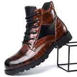 Bottes de Luxe Ed™ pour Hommes avec Croco