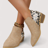 Nicole - Bottes en daim élégantes