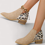 Nicole - Bottes en daim élégantes
