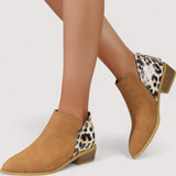 Nicole - Bottes en daim élégantes