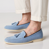 Mocassin Beige avec Franges – Élégant et Confortable