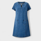Julia - Robe en jean doux