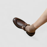 Avery - Chaussures orthopédiques Mary Jane à bout carré