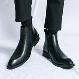 Hans™ Bottes Chelsea Minimalistes pour Hommes