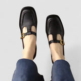 Elizabeth - Chaussures orthopédiques T Mary Jane avec sangle