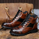 Bottes de Luxe Ed™ pour Hommes avec Croco
