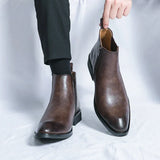 Hans™ Bottes Chelsea Minimalistes pour Hommes