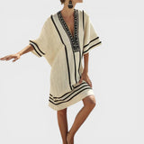 Anaïs - Robe de Plage Élégante pour Vacances d'Été et Vie Urbaine