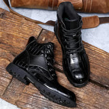 Bottes de Luxe Ed™ pour Hommes avec Croco