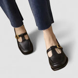 Elizabeth - Chaussures orthopédiques T Mary Jane avec sangle