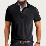 Polo Homme à Manches Courtes Classique Décontracté Confort